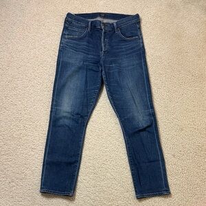 Citizens Of Humanity Elsa Mid Rise Slim Fit Crop Jeans